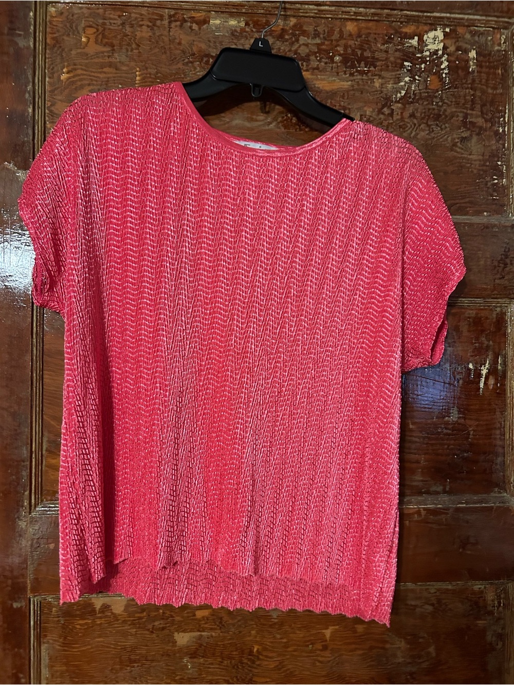 SEVEN Women’s Textured Short Sleeve Top - ALL COLORS
